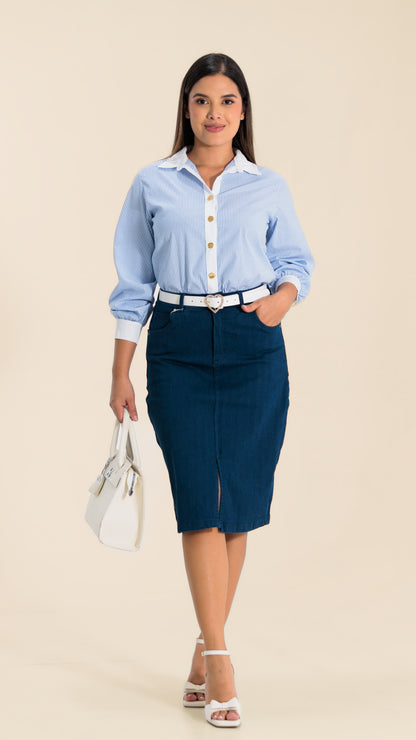 FALDA DAMA JEAN- 011345