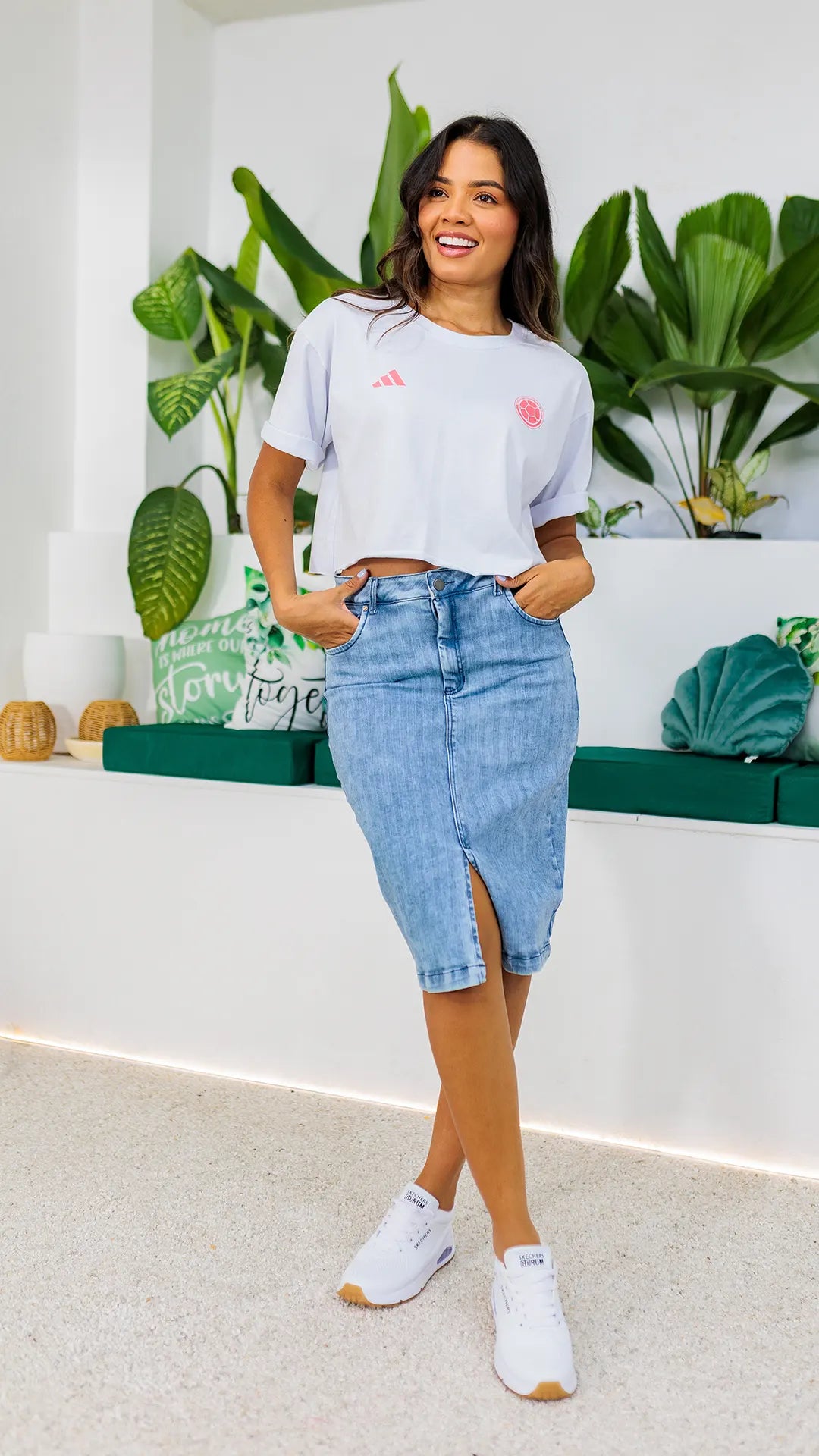 FALDA DAMA JEAN- 011345