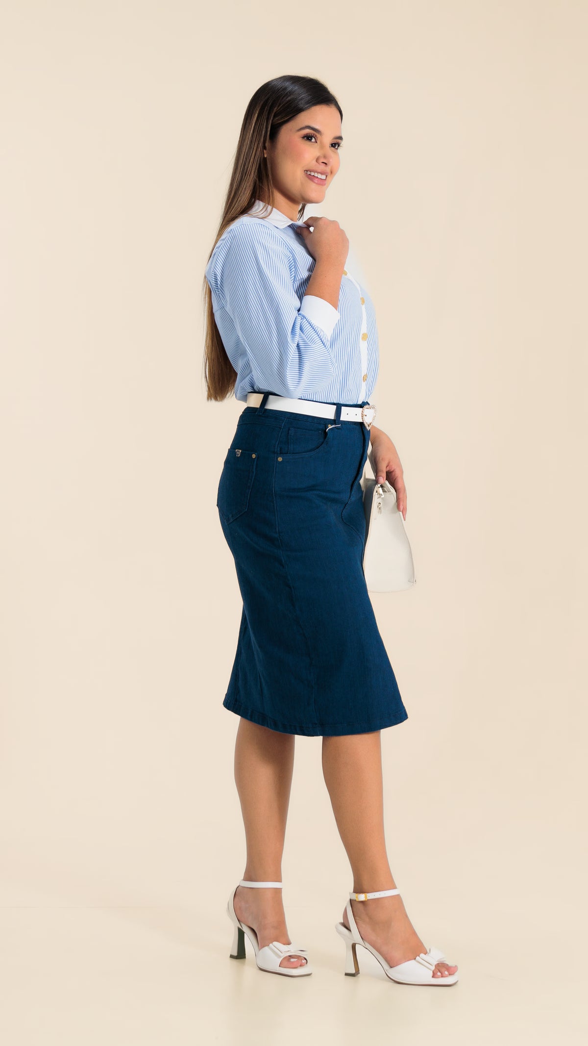 FALDA DAMA JEAN- 011345
