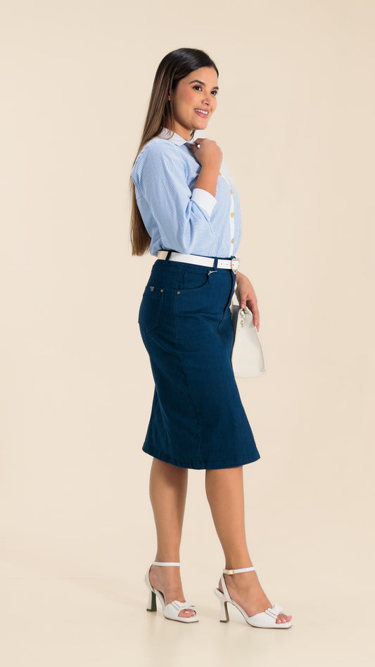 FALDA DAMA JEAN- 011345