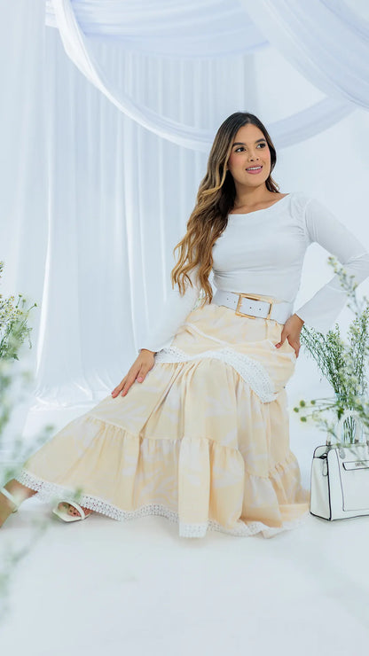 FALDA DAMA LARGA- 011348
