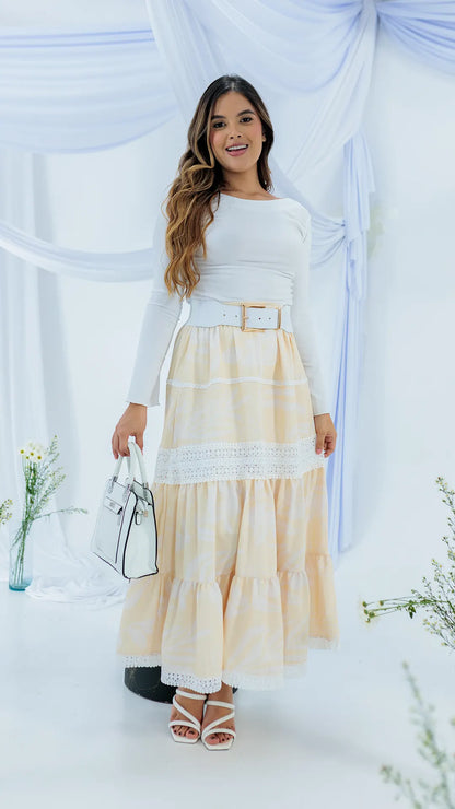 FALDA DAMA LARGA- 011348