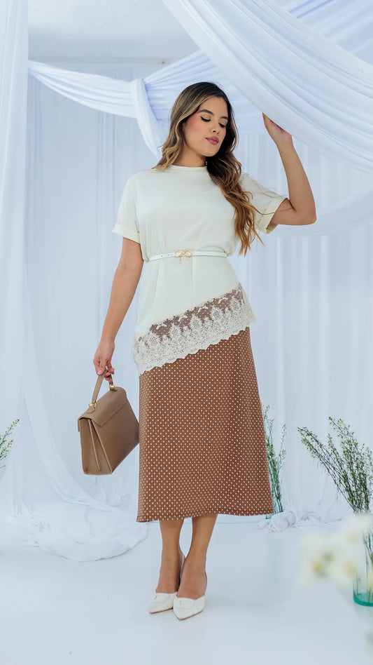 FALDA DAMA PEPAS- 011349