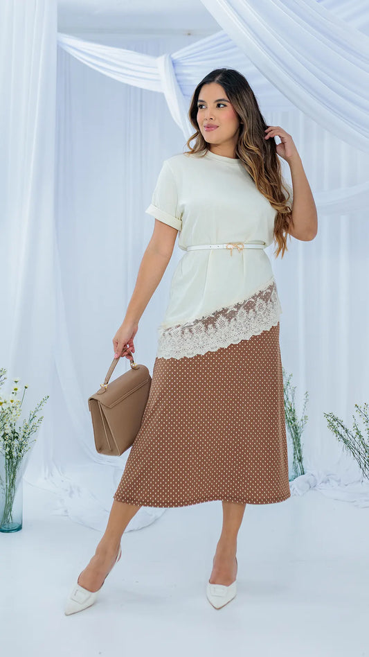 FALDA DAMA PEPAS- 011349