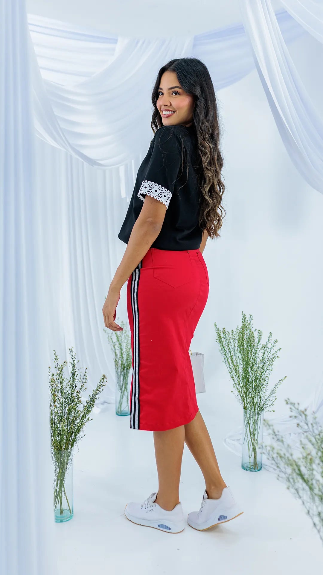 FALDA DAMA DRIL- 011352