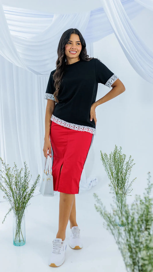 FALDA DAMA DRIL- 011352