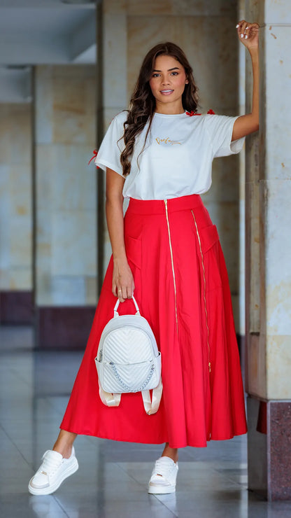 FALDA DAMA LARGA- 011353