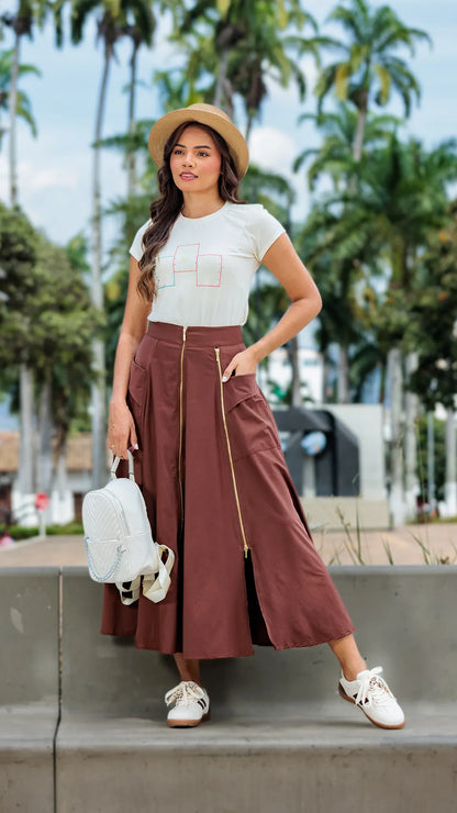 FALDA DAMA LARGA- 011353
