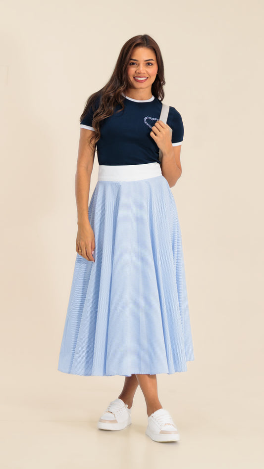 FALDA DAMA RAYON- 011354