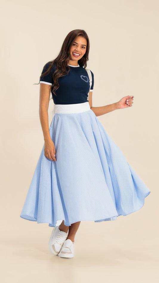FALDA DAMA RAYON- 011354