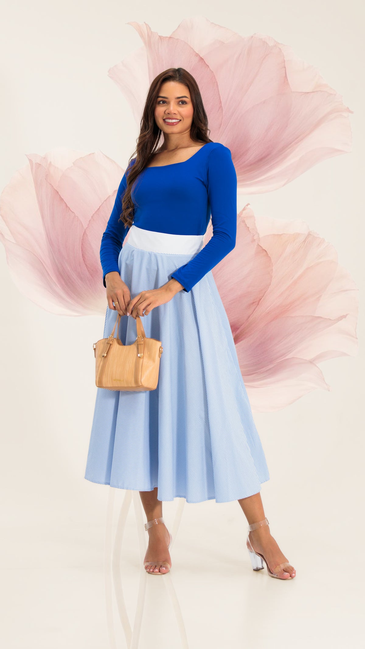FALDA DAMA RAYON- 011354