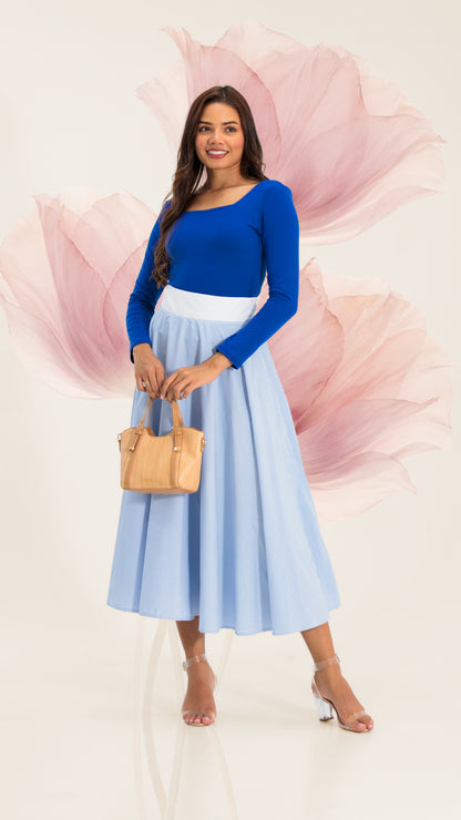 FALDA DAMA RAYON- 011354