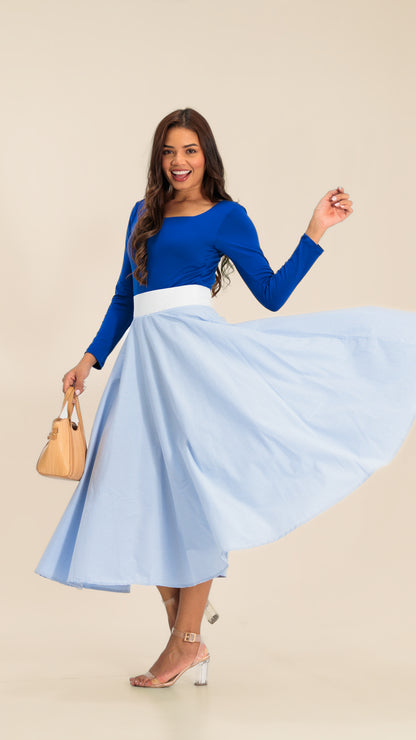 FALDA DAMA RAYON- 011354