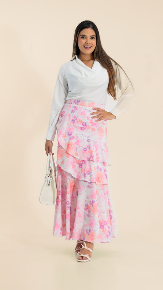 FALDA DAMA CREPPE- 011356