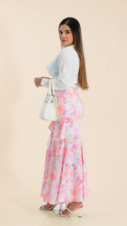FALDA DAMA CREPPE- 011356