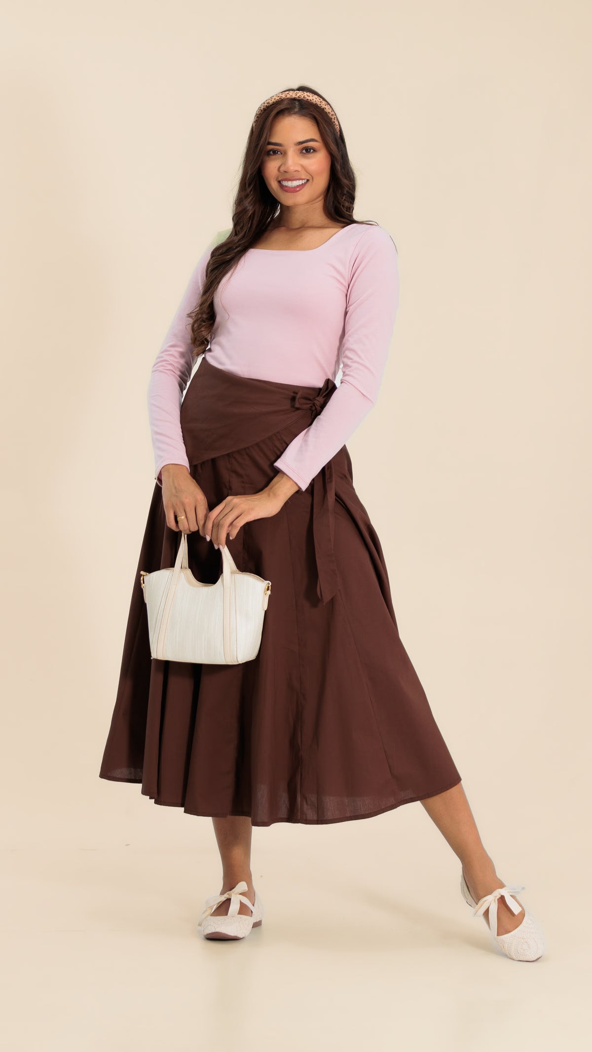 FALDA DAMA POPELINA- 011363