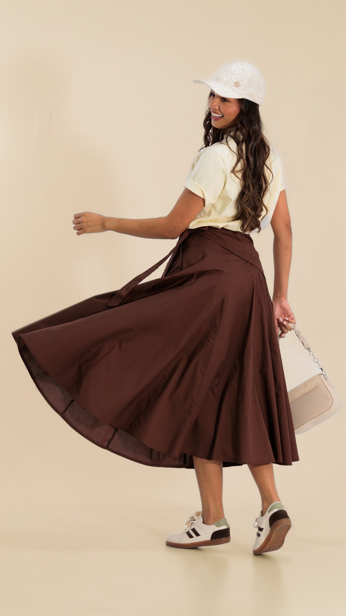 FALDA DAMA POPELINA- 011363