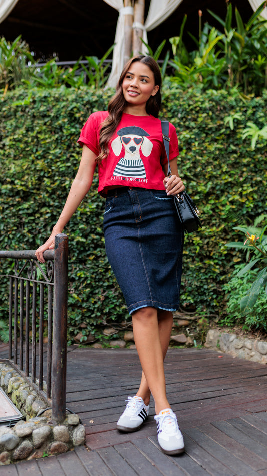 FALDA DAMA JEAN CLASICA | MADAN F | 011371