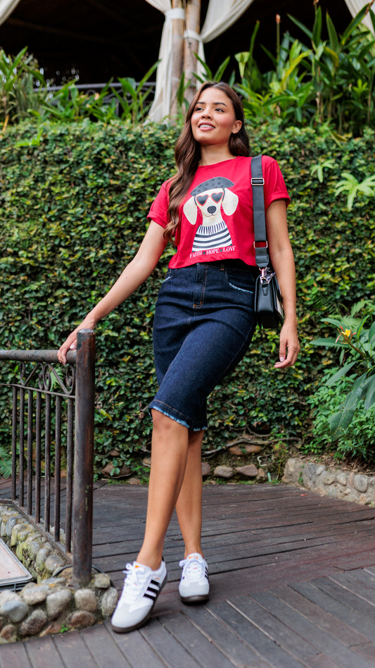 FALDA DAMA JEAN CLASICA | MADAN F | 011371