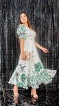 VESTIDO DAMA SATINADO - 023708