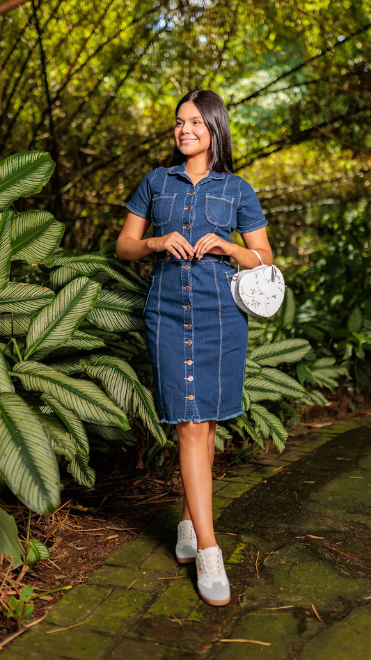VESTIDO DAMA JEAN -023751