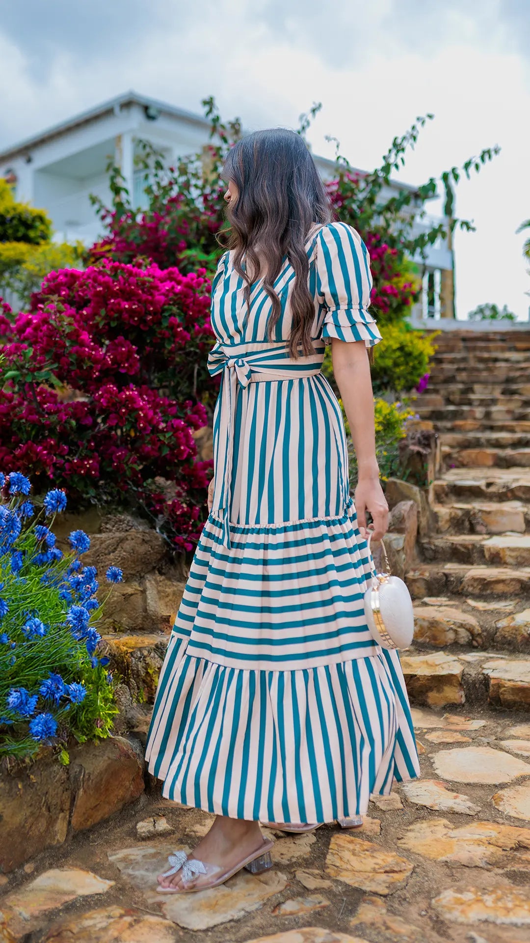 VESTIDO DAMA RAYAS - 023760