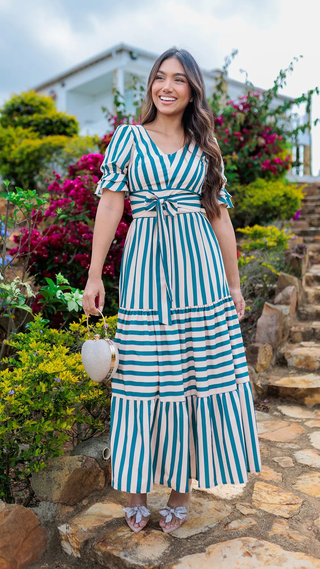 VESTIDO DAMA RAYAS - 023760