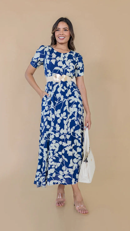 VESTIDO DAMA LARGO - 023772