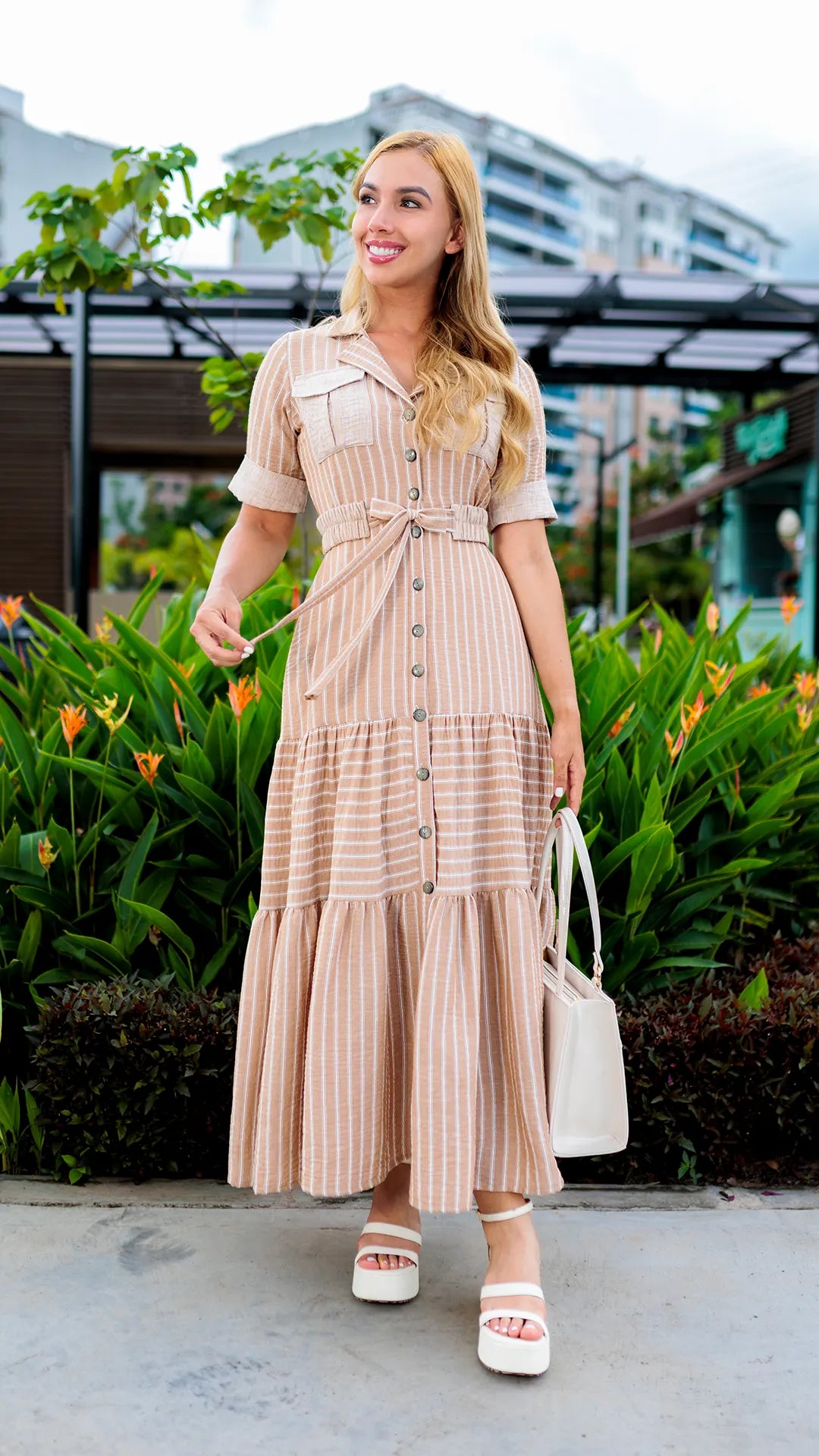 VESTIDO DAMA RAYAS - 023780