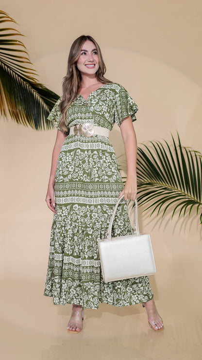VESTIDO DAMA CRUZADO - 023788