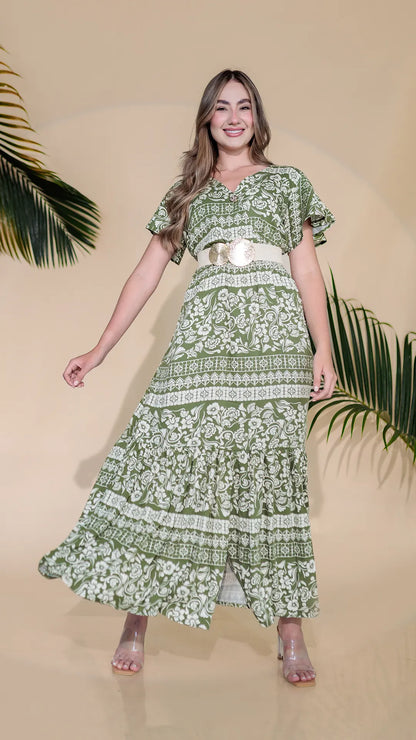 VESTIDO DAMA CRUZADO - 023788