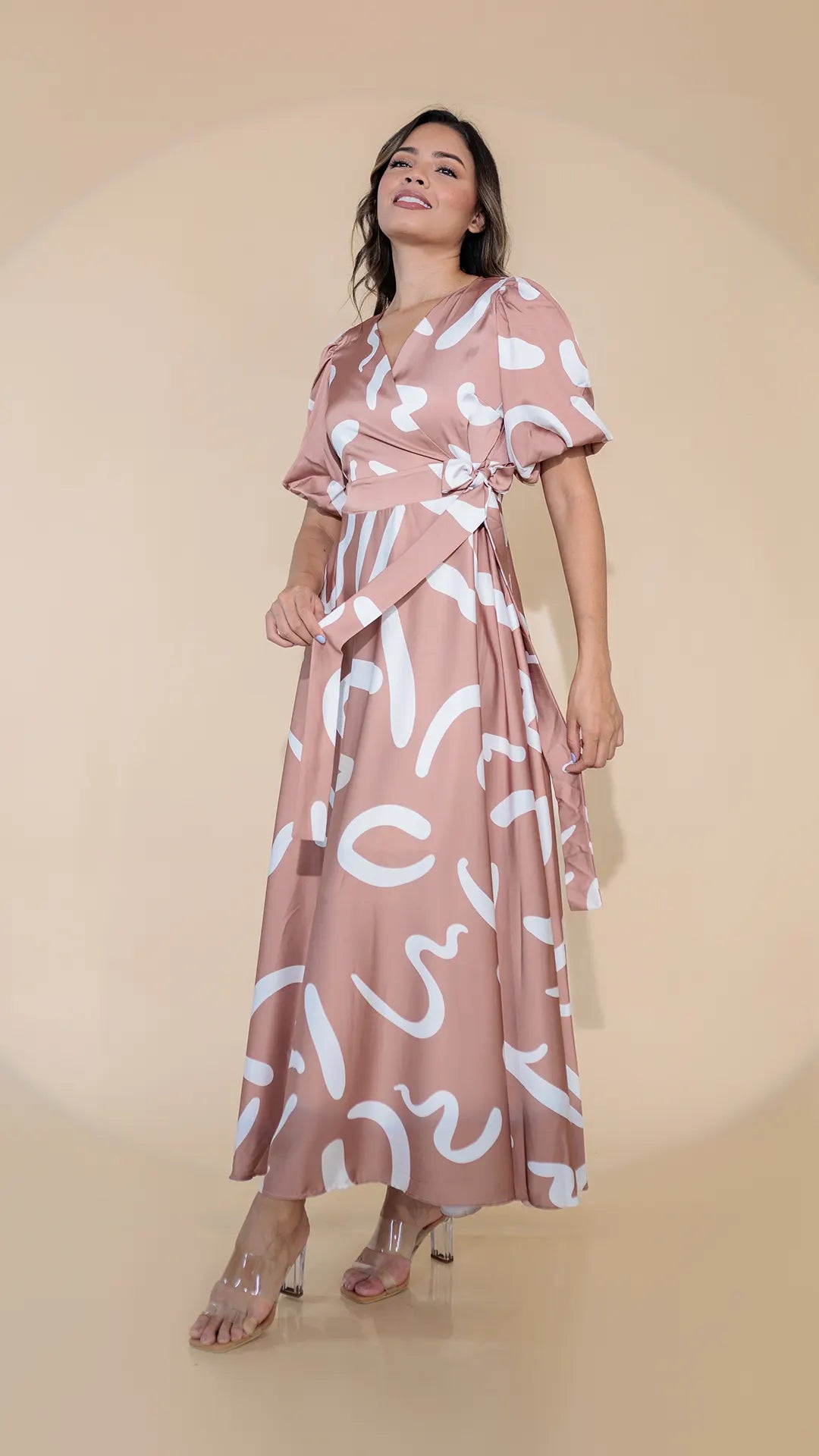 VESTIDO DAMA CRUZADO - 023794
