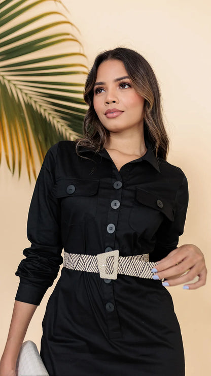 VESTIDO DAMA CAMISERO - 023812