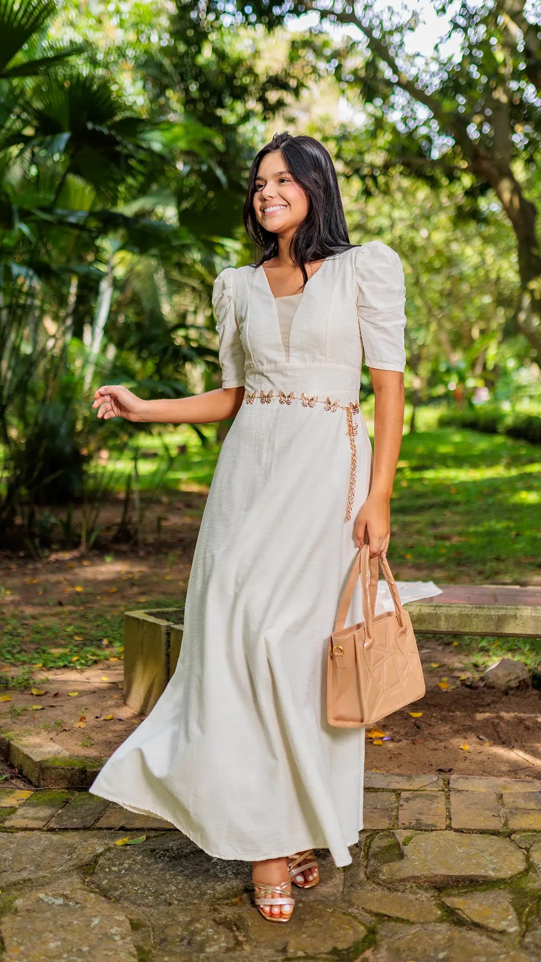VESTIDO DAMA ESCOTE - 023813
