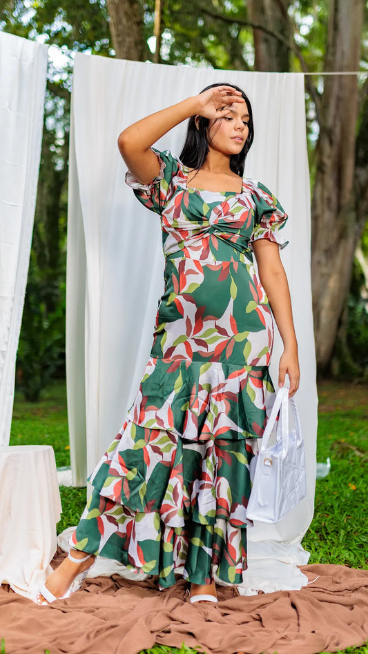 VESTIDO DAMA ANUDADO - 023818