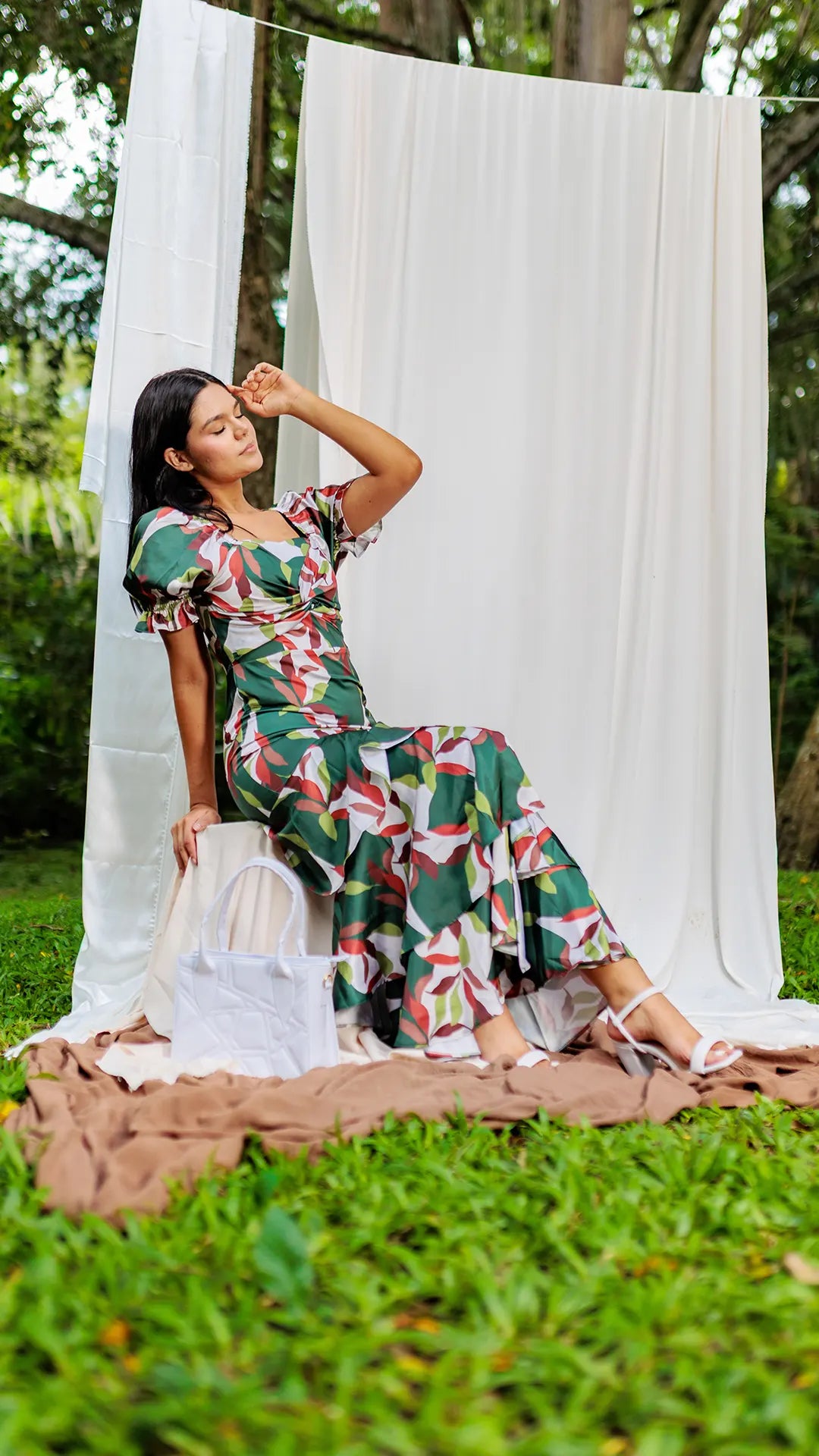 VESTIDO DAMA ANUDADO - 023818
