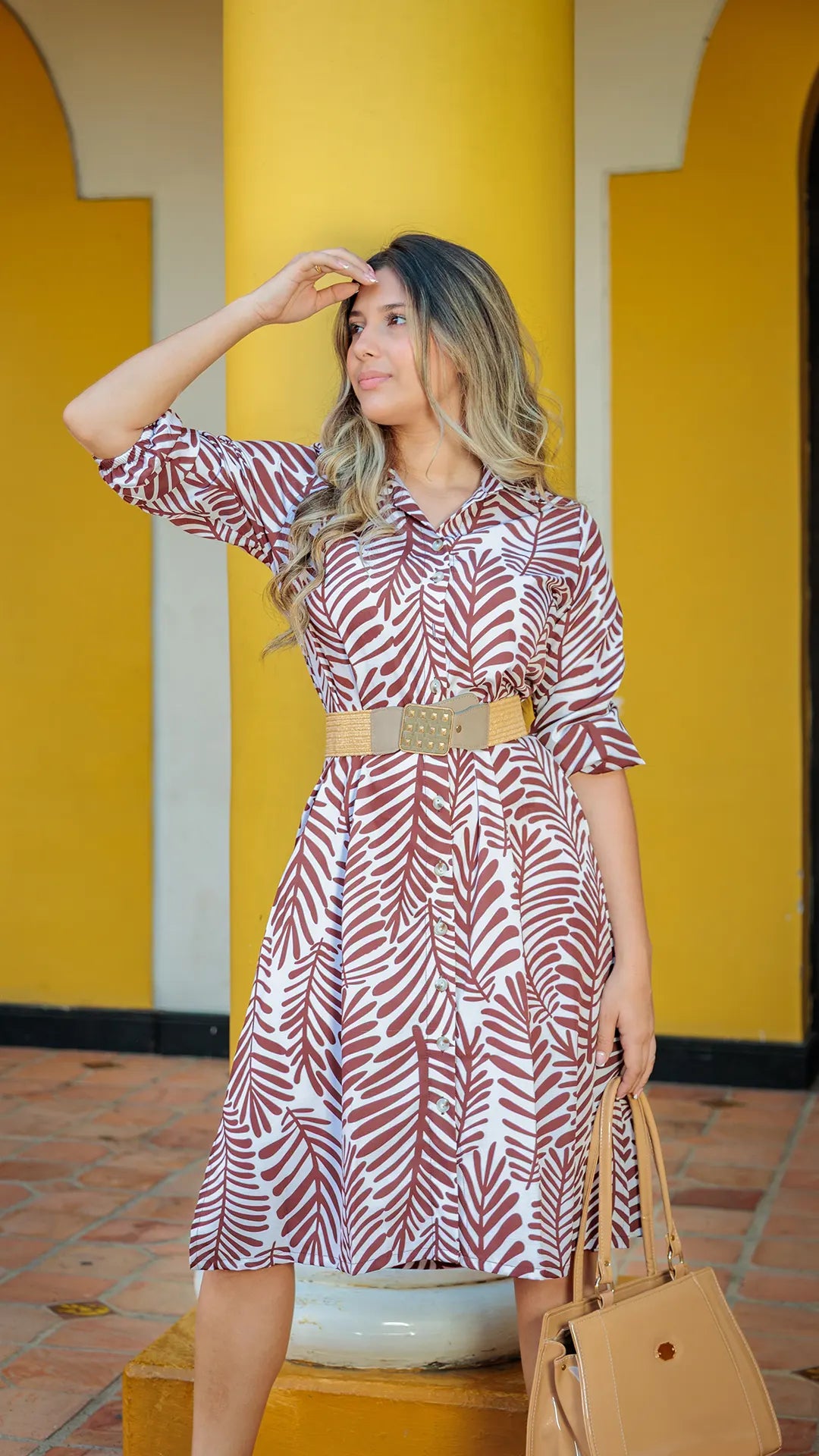 VESTIDO DAMA CAMISERO - 023822