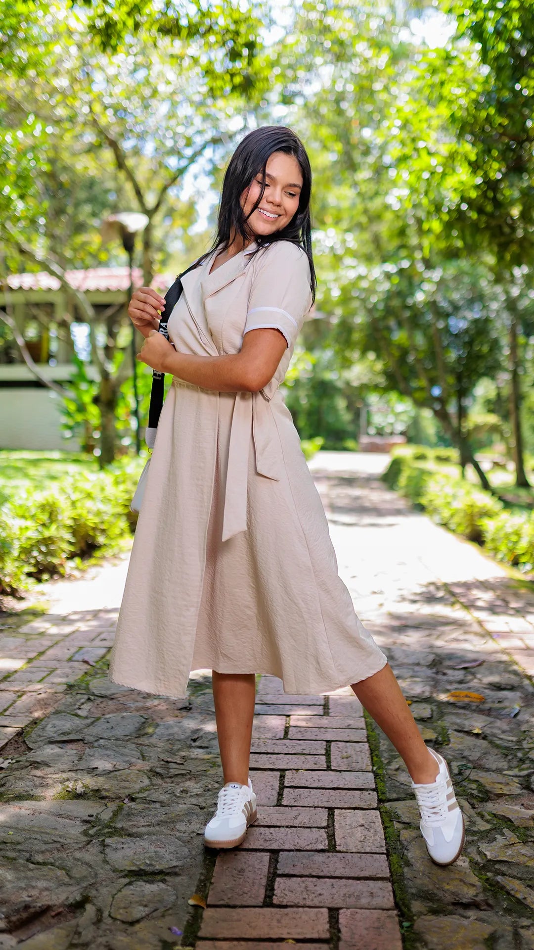 VESTIDO DAMA CRUZADO - 023826
