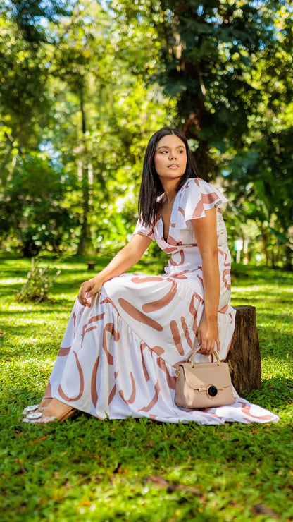 VESTIDO DAMA CRUZADO - 023831