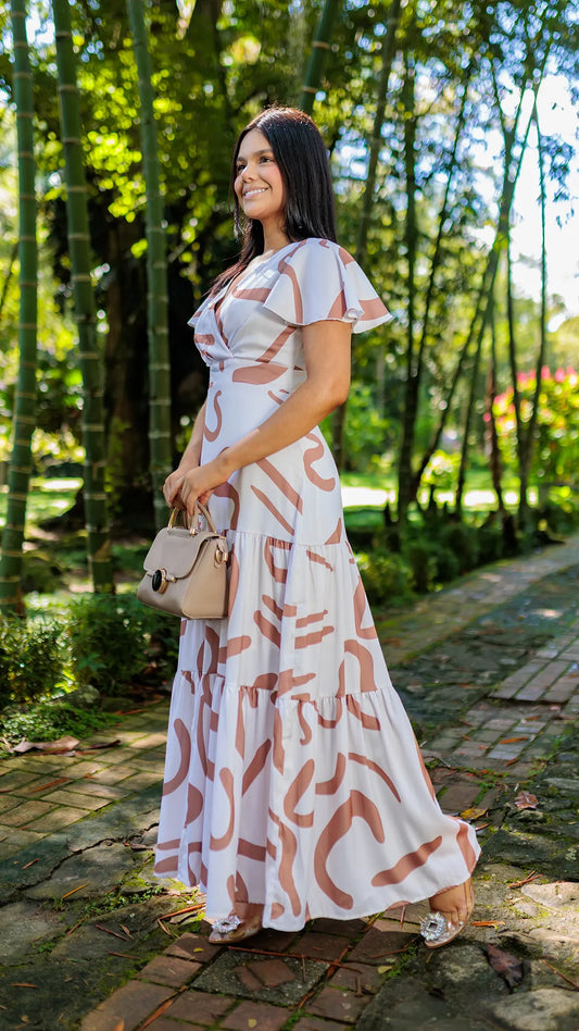 VESTIDO DAMA CRUZADO - 023831