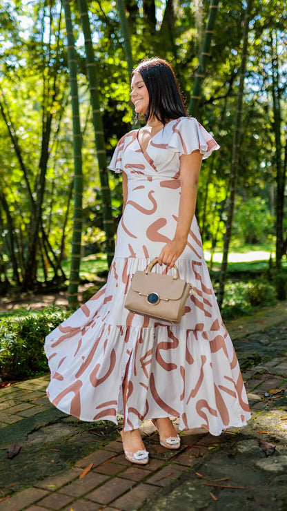 VESTIDO DAMA CRUZADO - 023831