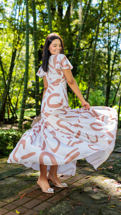 VESTIDO DAMA CRUZADO - 023831