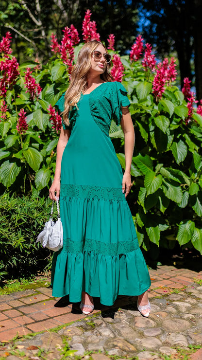 VESTIDO DAMA TORCHON - 023835