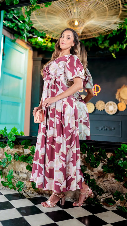 VESTIDO DAMA CRUZADO- 023837