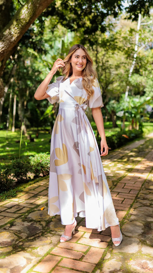 VESTIDO DAMA MOÑO - 023837