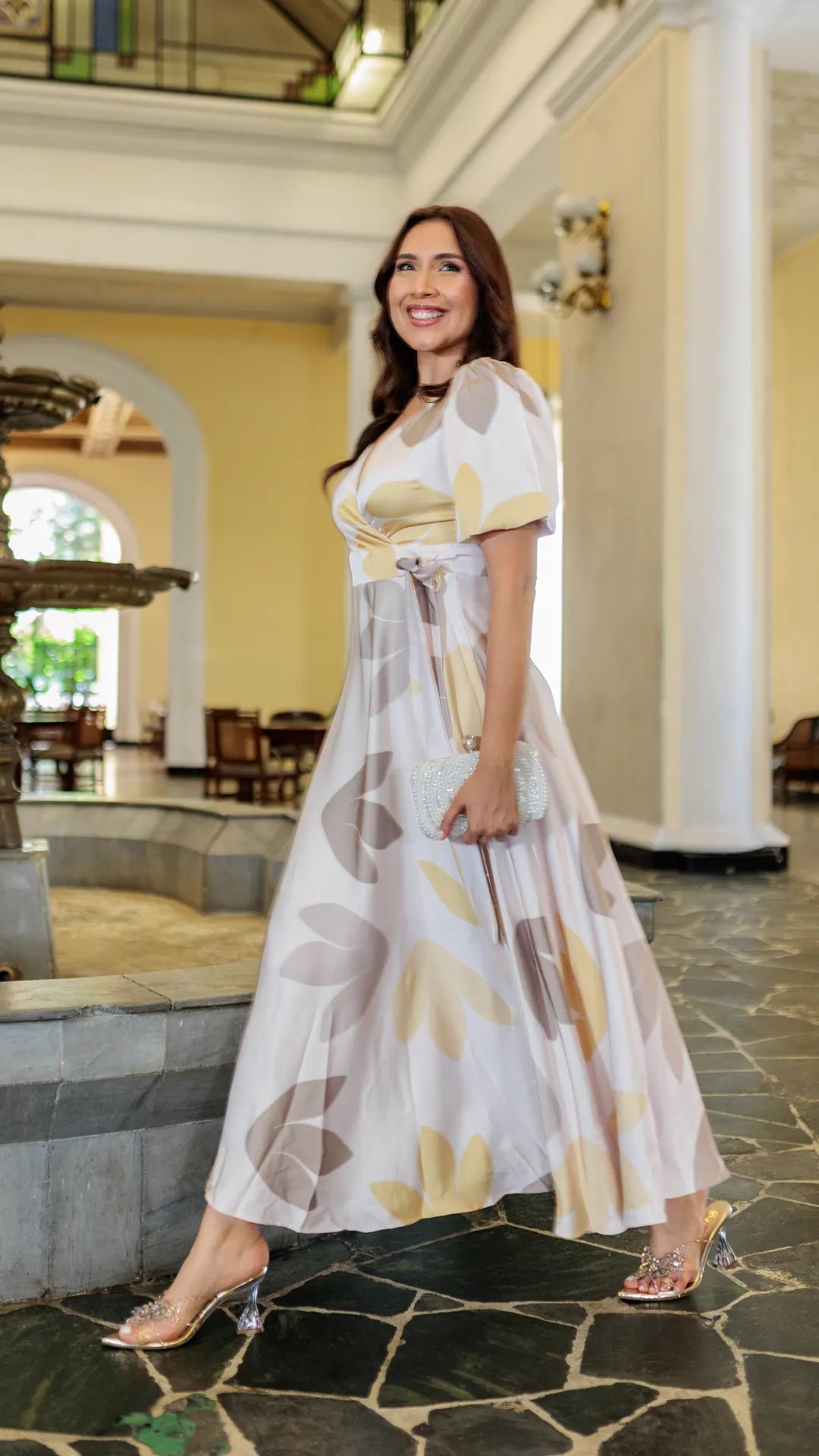 VESTIDO DAMA MOÑO - 023837