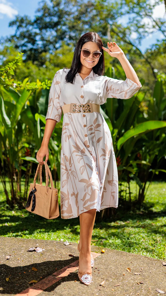 VESTIDO DAMA CAMISERO - 023845