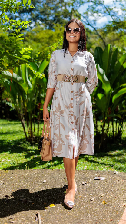 VESTIDO DAMA CAMISERO - 023845