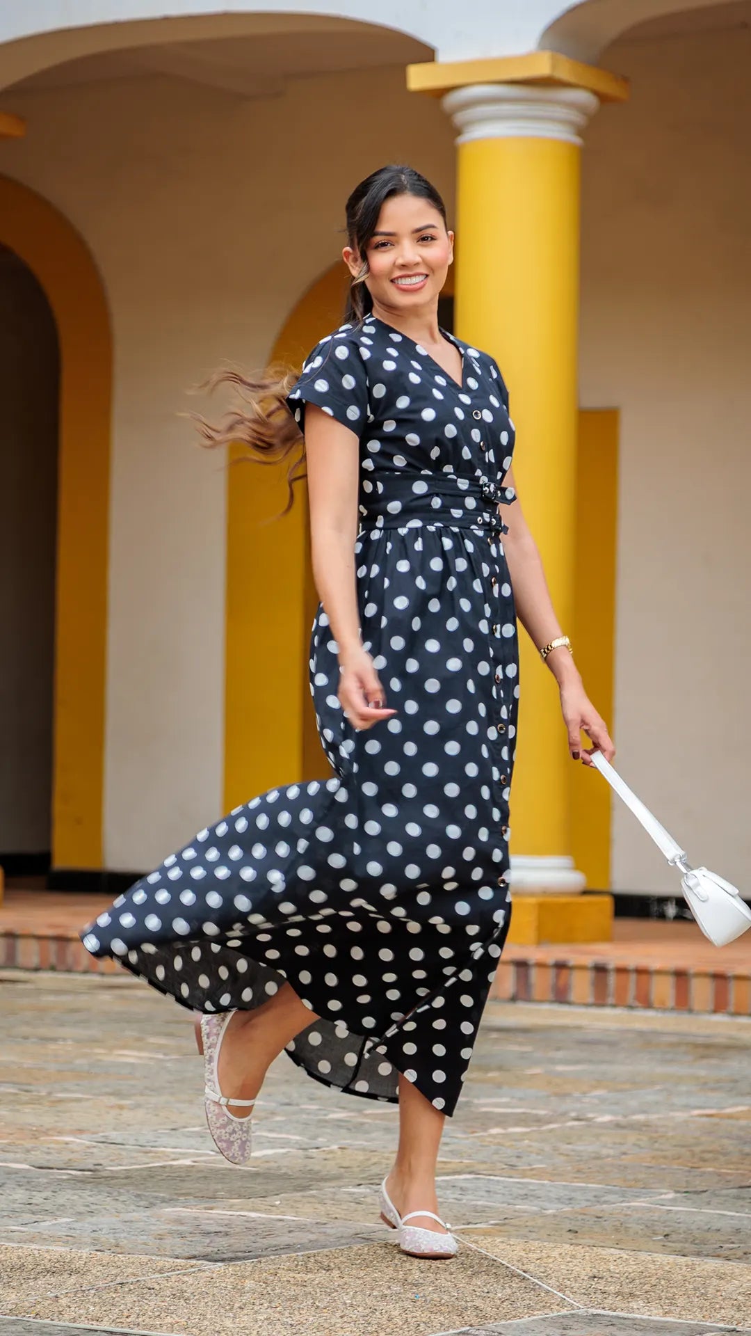 VESTIDO DAMA PEPAS - 023847