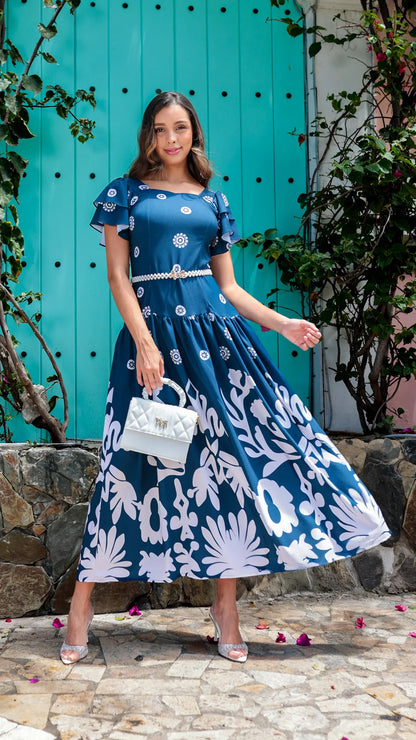 VESTIDO DAMA ZOCALO - 023849
